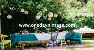 vintage fashion for a garden party
